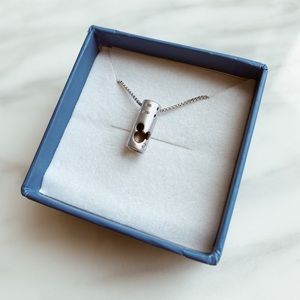 Authentic Mickey sterling silver necklace